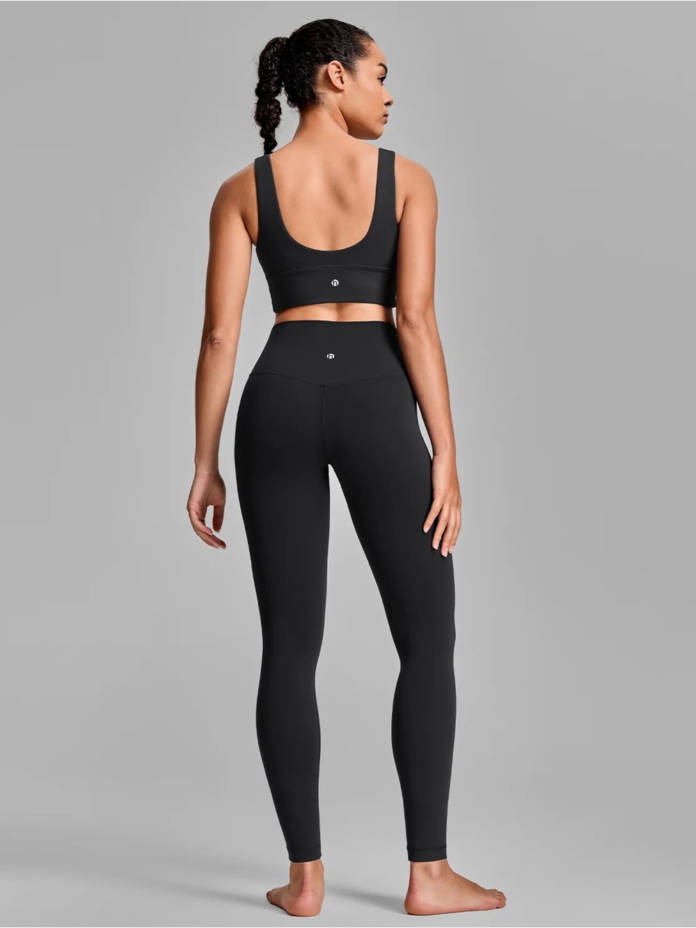 NWT HEYNUTS XL ESSENTIAL FULL LENGTH YOGA TIGHTS BLACK